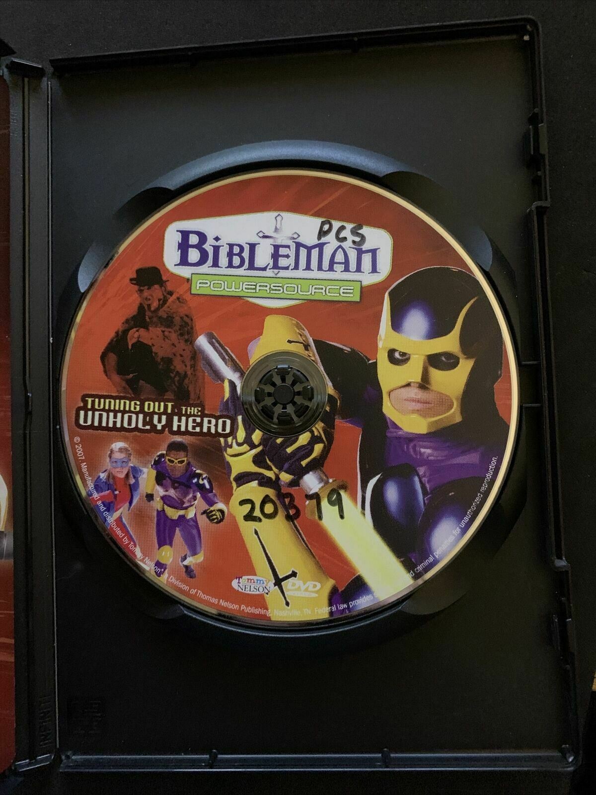 Bibleman Powersource - Tuning out the unholy hero - DVD Rare