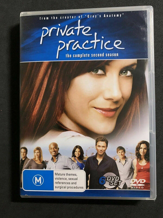 Private Practice : Season 2 (DVD, 2009, 6-Disc Set) Region 4