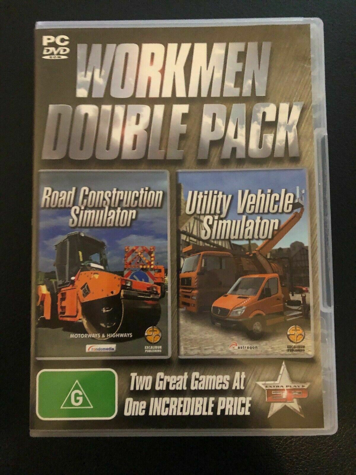 Workman 2x Pack - Road Construction + Utility Vehicle Simulator Windows PC Game