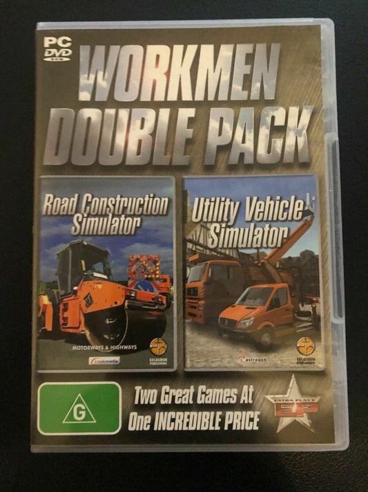 Workman 2x Pack - Road Construction + Utility Vehicle Simulator Windows PC Game