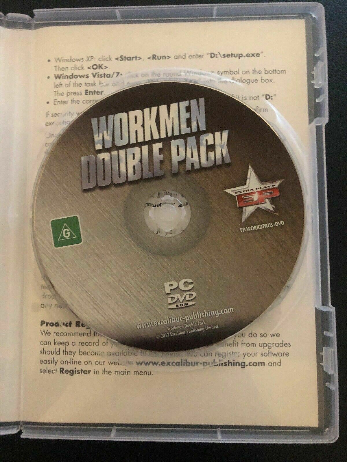 Workman 2x Pack - Road Construction + Utility Vehicle Simulator Windows PC Game