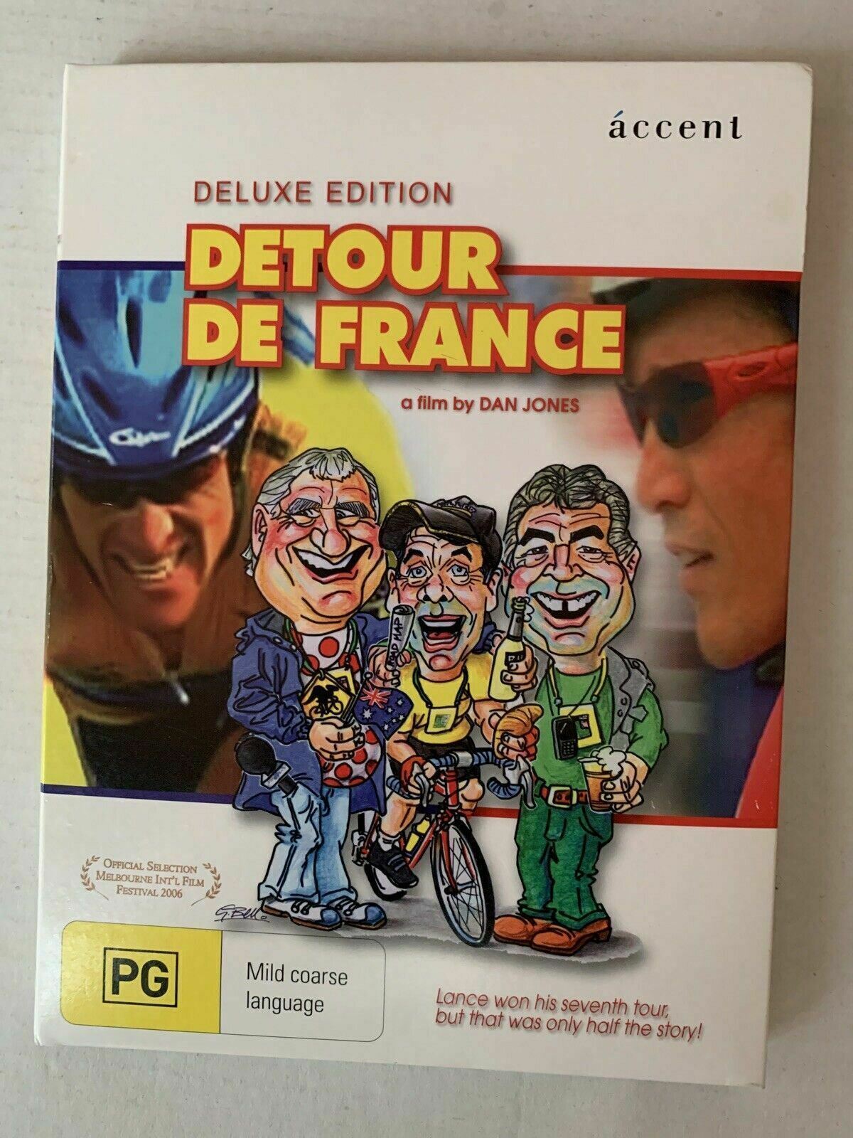 Detour De France (DVD, 2008, 2-Disc Set) Deluxe Edition. Region Free