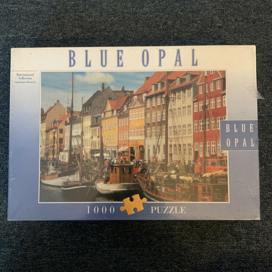 *New Sealed* Blue Opal Copenhagen Denmark 1000 Jigsaw Puzzle Pieces -Aussie Made