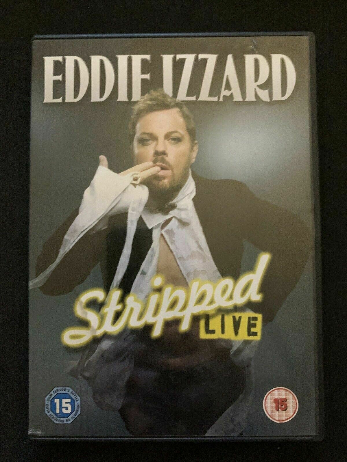 Eddie Izzard Live: Stripped (DVD, 2009) Region 2