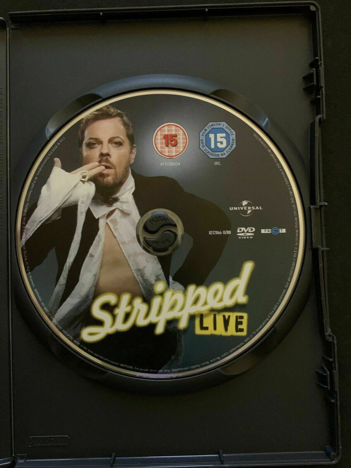 Eddie Izzard Live: Stripped (DVD, 2009) Region 2