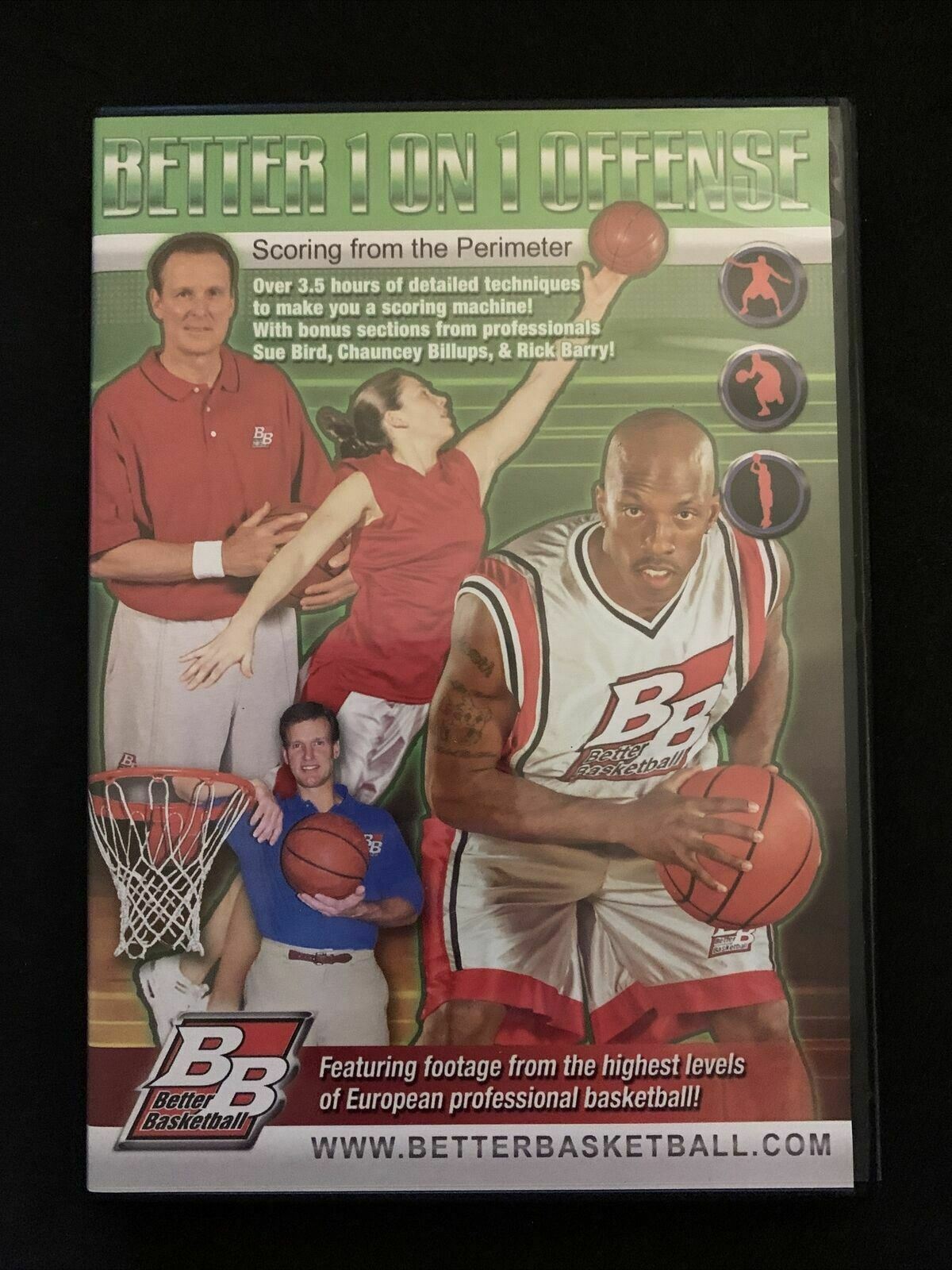 Better 1 on 1 Offense: Scoring From The Perimeter (DVD) Basketball - Region 1