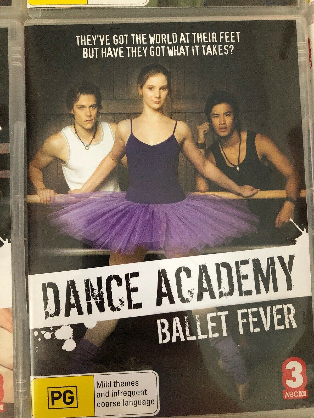 Dance Academy 6 DVD set (18-Disc DVD) TV Show - Learning to Fly, Ballet Fever...