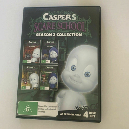 Casper's Scare School : Season 2 (DVD, 2009, 4-Disc Set) Region 4