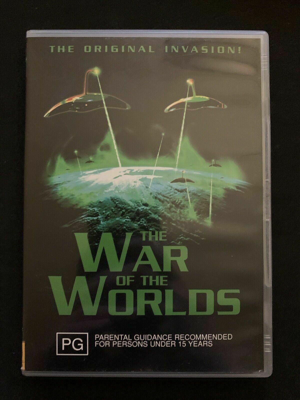 The War Of The Worlds (DVD, 1953) Gene Barry, Ann Robinson - Region 4