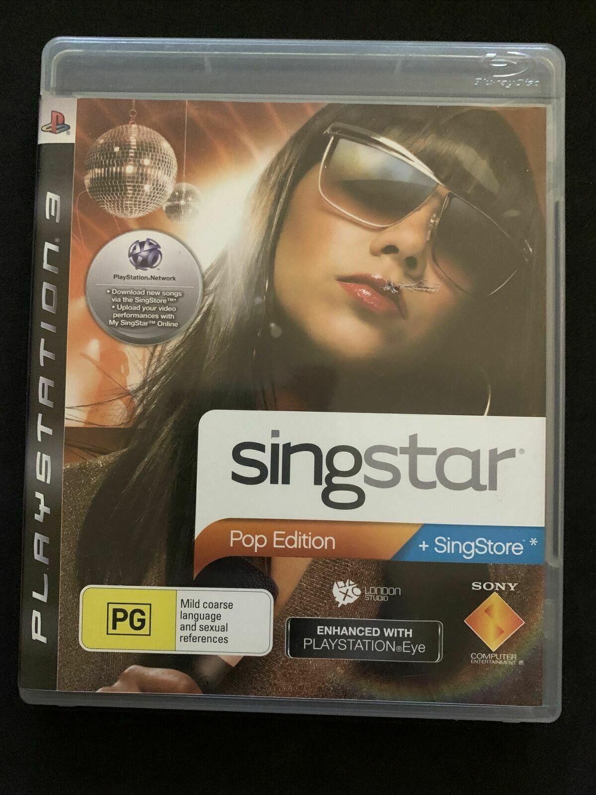 Singstar Pop Edition - SONY PS3 with Manual