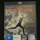 Inception (Bluray & DVD, 4-Disc, 2010) Leonardo DiCaprio, Ellen Page - Region B