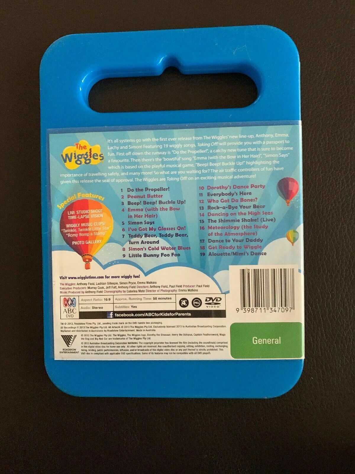 The Wiggles - The Wiggles Taking Off! (DVD, 2013) - PAL Region 4