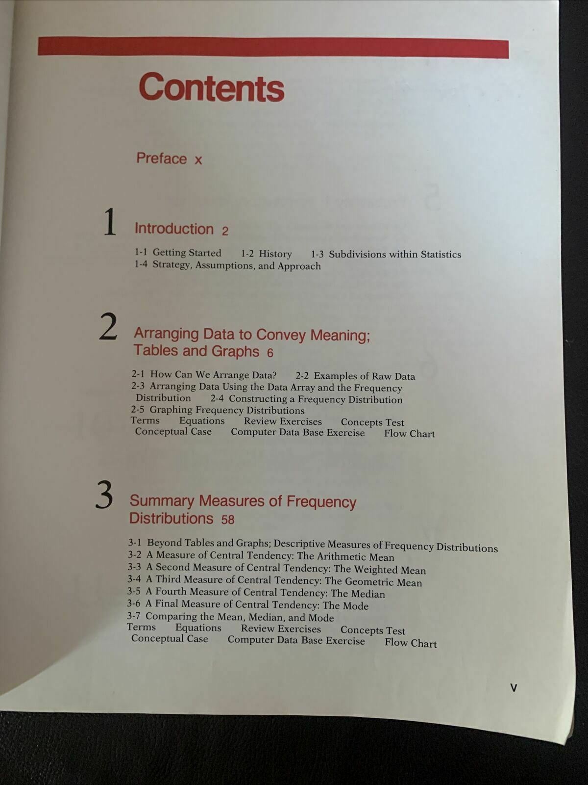 Statistics For Management Fourth Edition