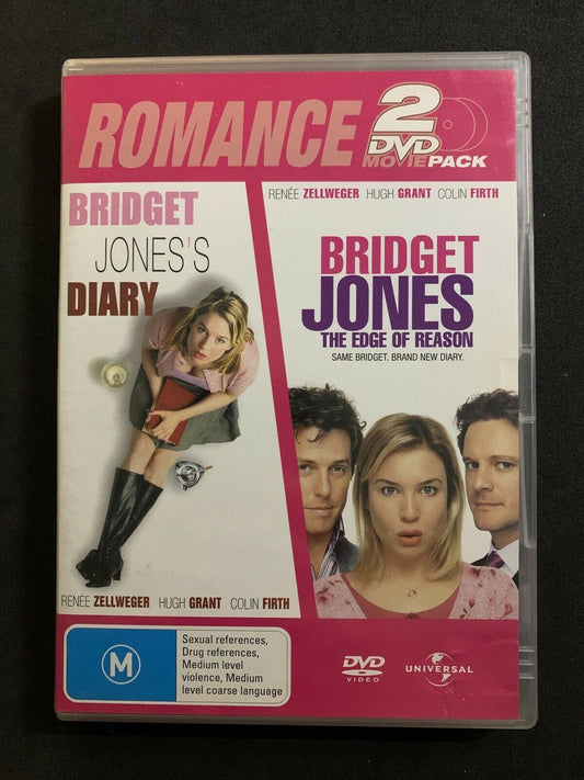 Bridget Jones Diary  / Bridget Jones Edge Of Reason (DVD, 2008, 2-Disc Set)