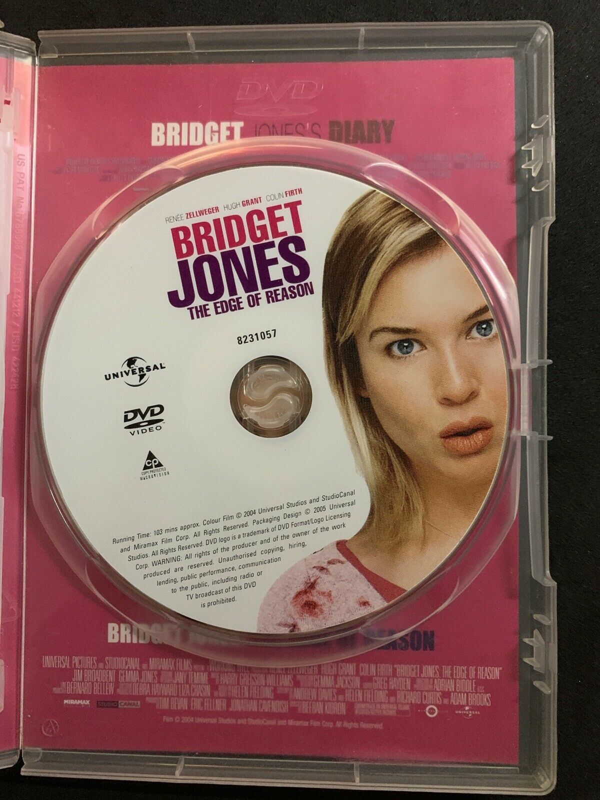 Bridget Jones Diary  / Bridget Jones Edge Of Reason (DVD, 2008, 2-Disc Set)