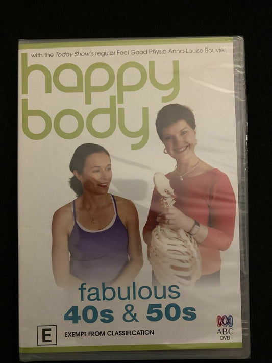 *New Sealed* Happy Body - Fabulous 40s & 50s (DVD, 2012)