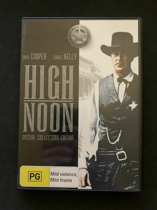 High Noon (DVD, 1952) Gary Cooper, Grace Kelly, Thomas Mitchell - Region 4