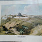 Jerusalem, The Old City Lithograph By David Roberts