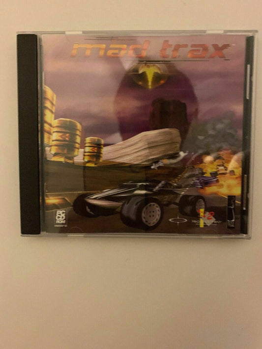 Mad Trax - Survival Of The Maddest (1998) PC Cdrom Vintage Game With Manual