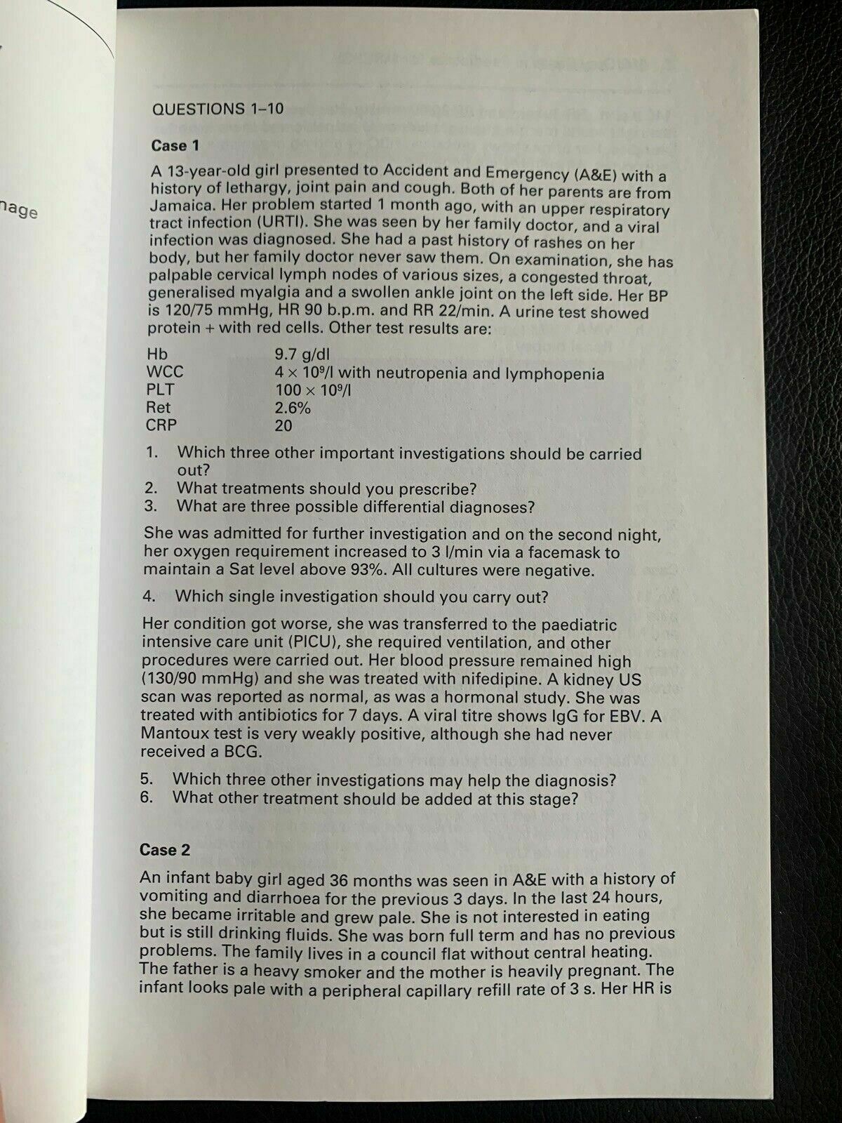 100 Grey Cases in Paediatrics for MRCPCH By Nagi G Barakat