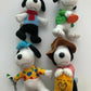 SNOOPY CHEF SCIENTIST ARTIST FARMER Genuine MCDONALDS 2001 Plush Toys