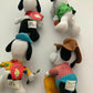 SNOOPY CHEF SCIENTIST ARTIST FARMER Genuine MCDONALDS 2001 Plush Toys