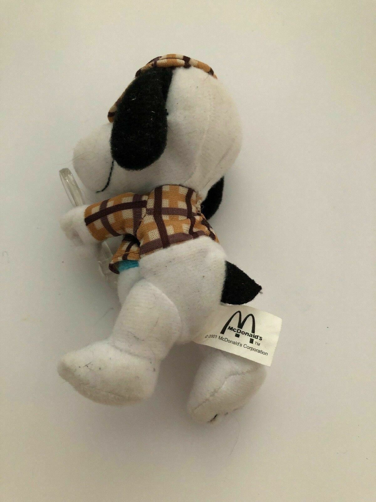 Genuine SNOOPY DETECTIVE MCDONALDS TOY 2001 Plush