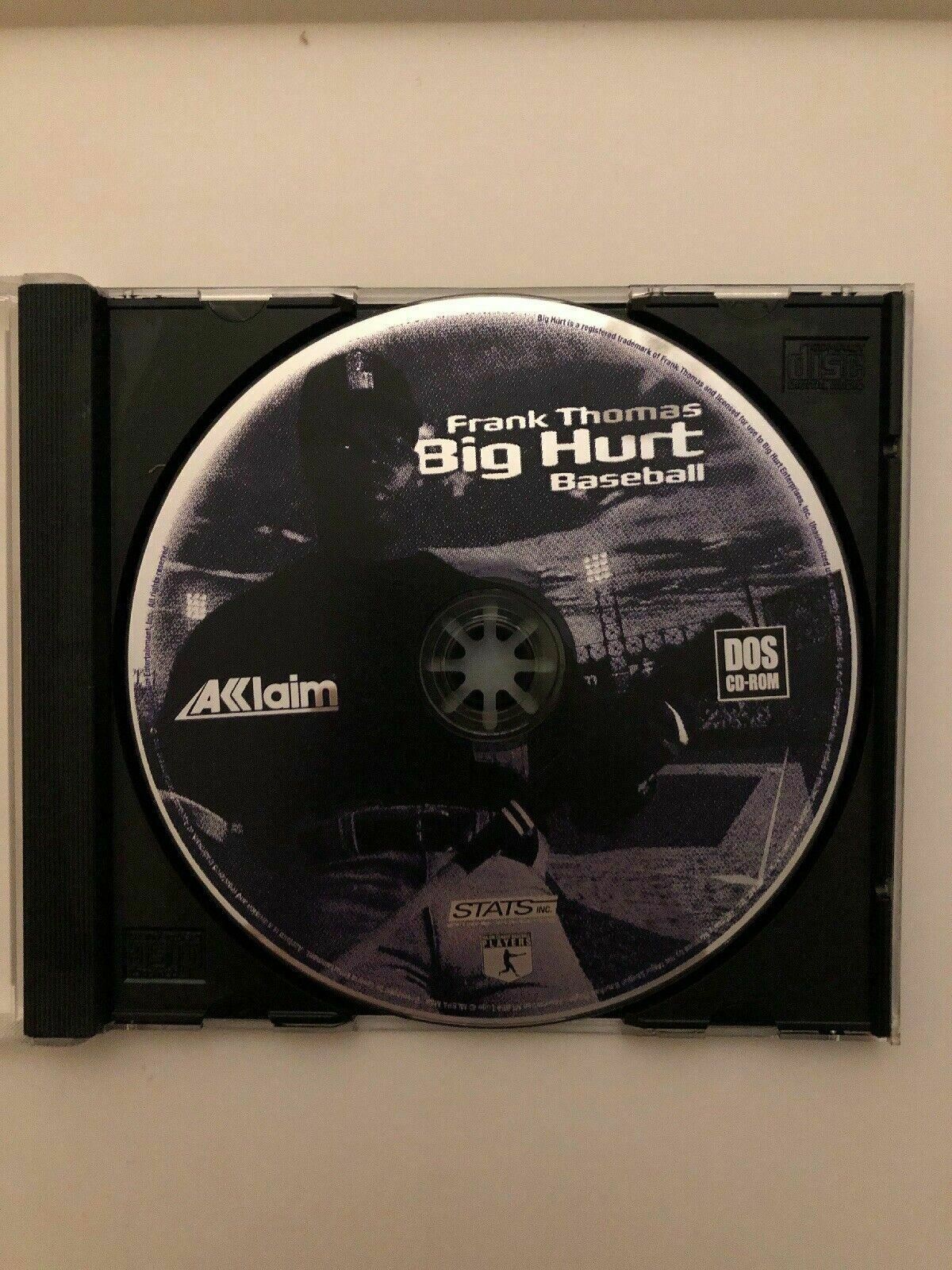 Frank Thomas Big Hurt Baseball (PC DOS)