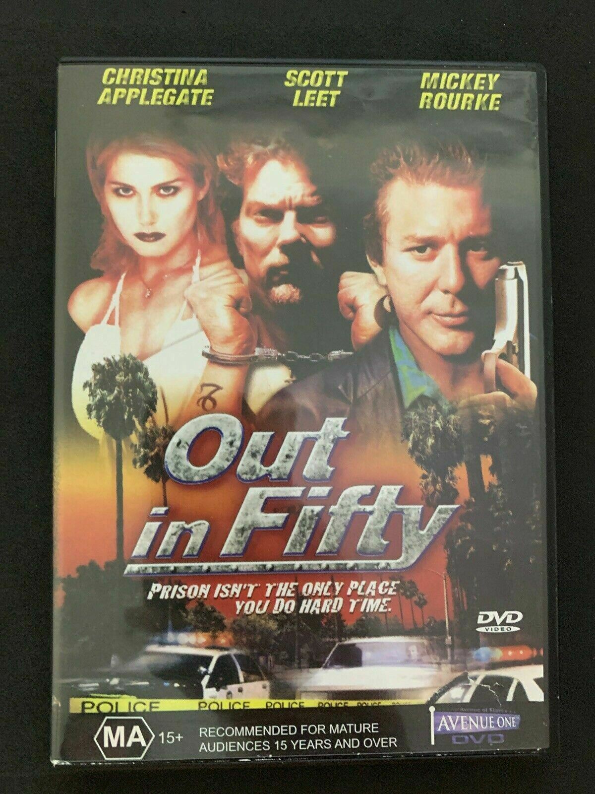 Out in Fifty (DVD, 1999) Christina Applegate, Mickey Rourke  - Region ALL