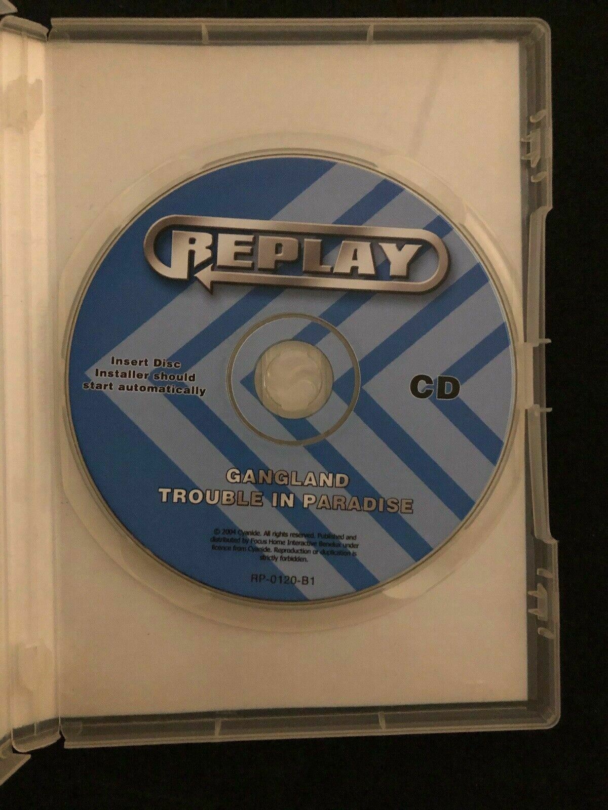 Gangland Trouble In Paradise - PC CD Strategy RPG Sim Game – Retro Unit