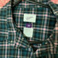 Garbstone Men's Long Sleeve Striped Shirt Medium Size 100% Cotton