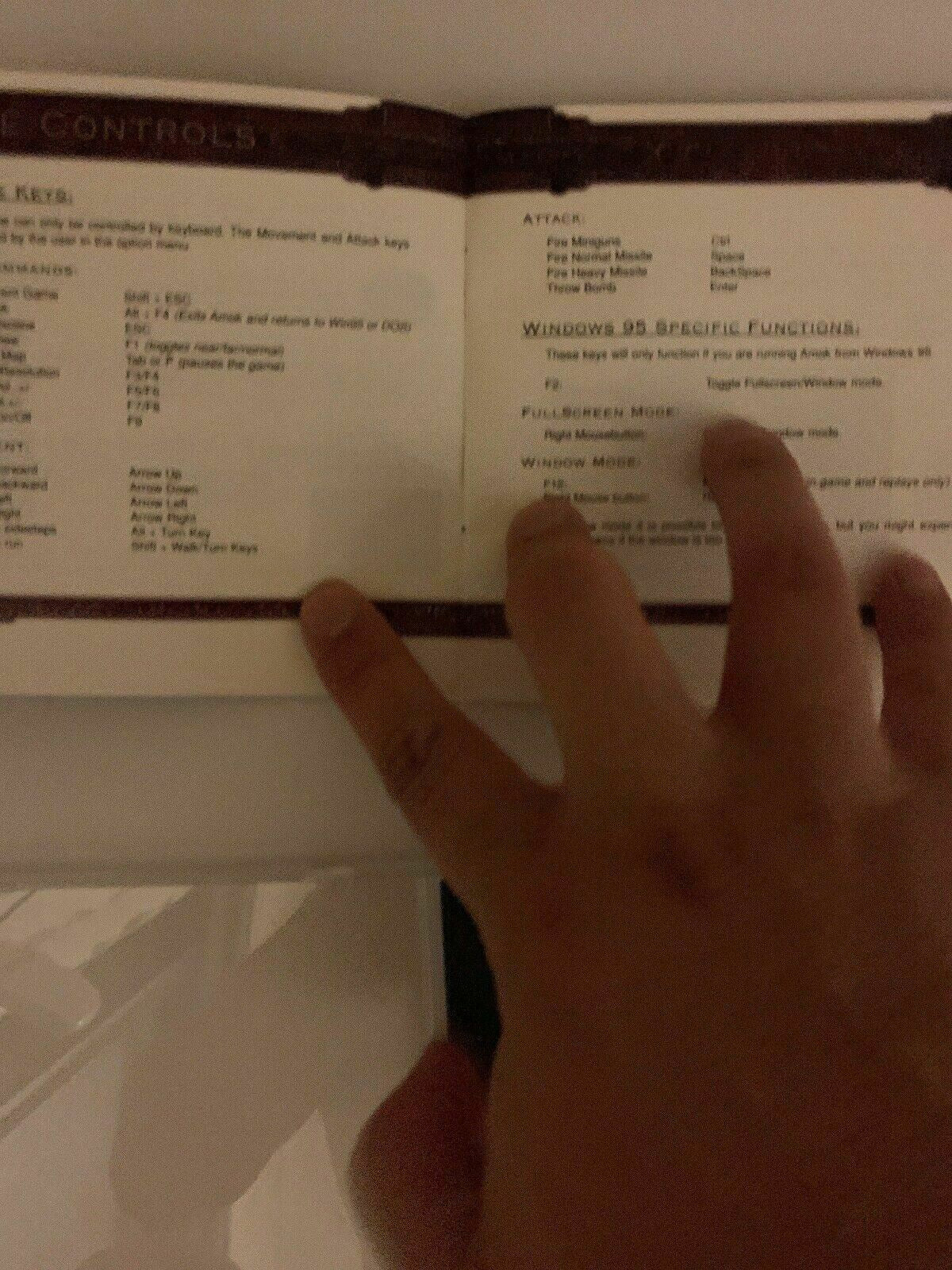 Amok (1996) PC Cdrom Vintage Computer Mech Action Windows Game