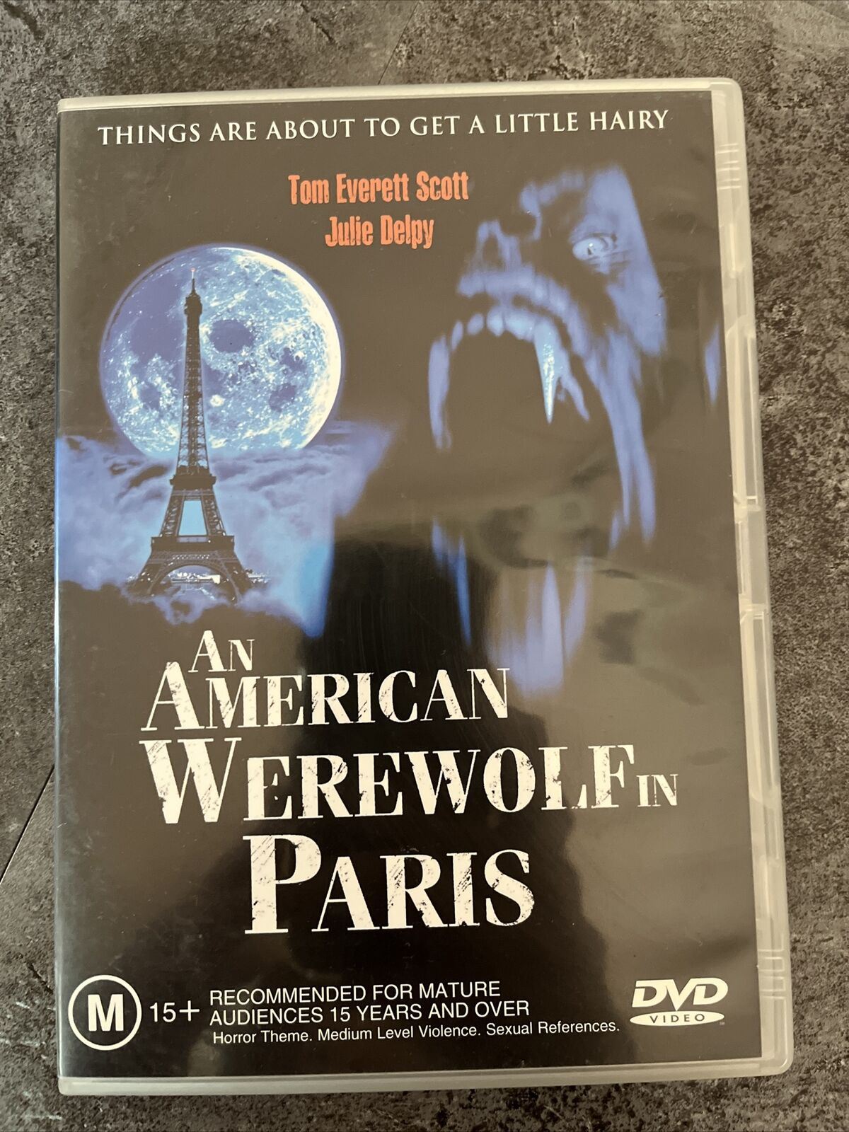 An American Werewolf In Paris (DVD, 1997) Tom Everett Scott, Julie Delpy Region4