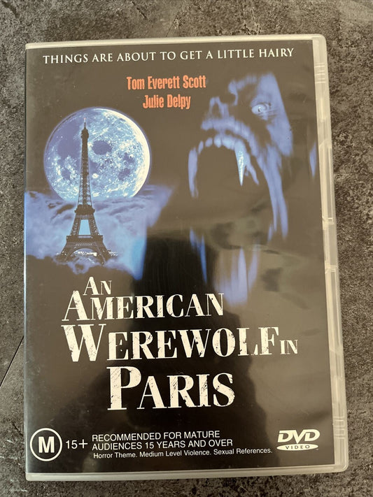 An American Werewolf In Paris (DVD, 1997) Tom Everett Scott, Julie Delpy Region4