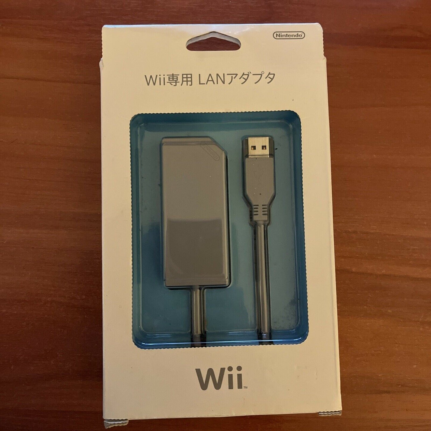 New Official Nintendo USB LAN adapter RVL-015 for Nintendo Wii, Wii U, Switch