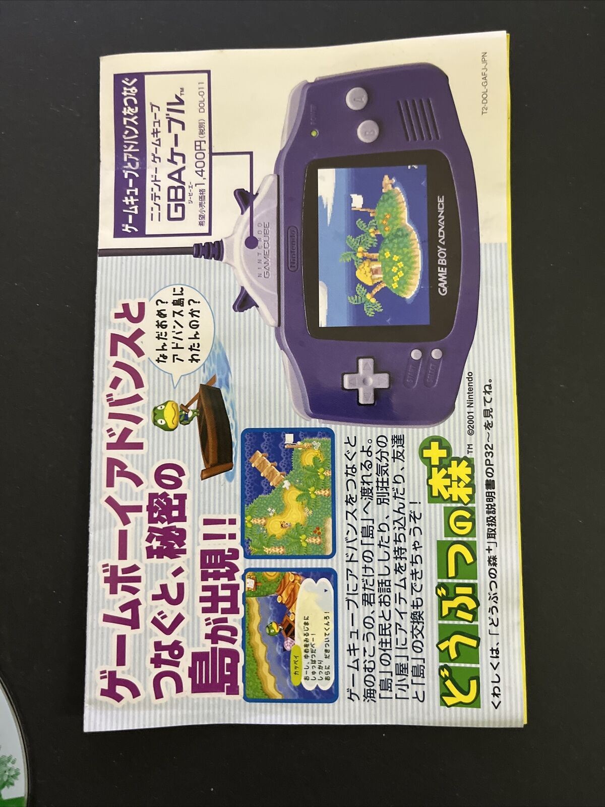 Animal Crossing e+  Nintendo GameCube NTSC-J JAPAN Game Complete with Manual