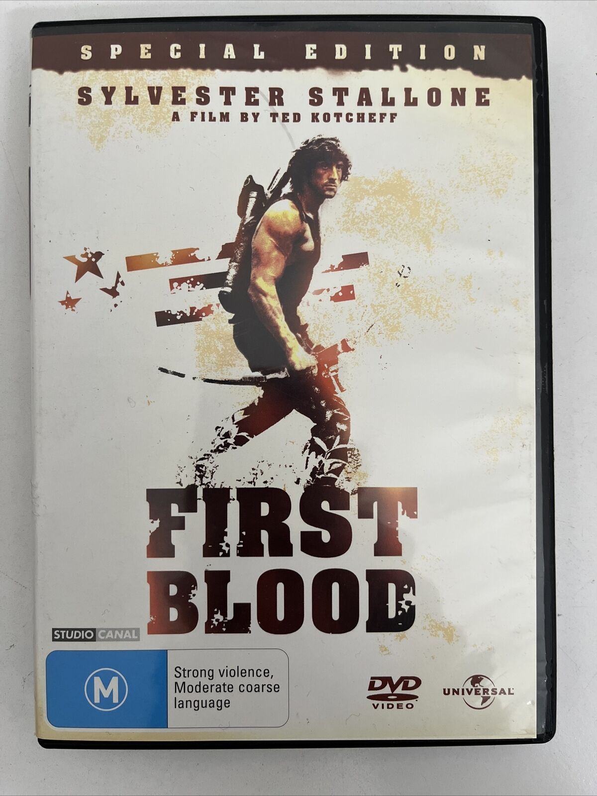 Rambo First Blood - Special Edition (DVD, 1982) Sylvester Stallone. Region 4