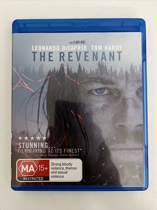The Revenant (Blu-ray, 2015) Leonardo DiCaprio, Tom Hardy. Region B