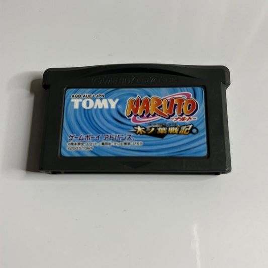 Naruto: Ki no Ha Senki GBA  Nintendo Gameboy Advance JAPANESE Game AGB-AUEJ-JPN