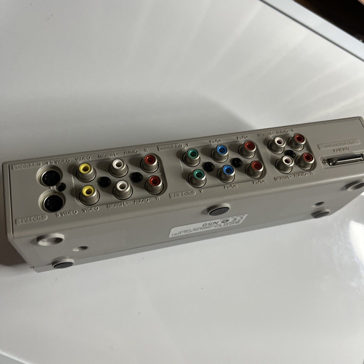 Sony Signal Interface Unit 1:2 Switch AV Switcher RCA S-Video Component IFU-HS1