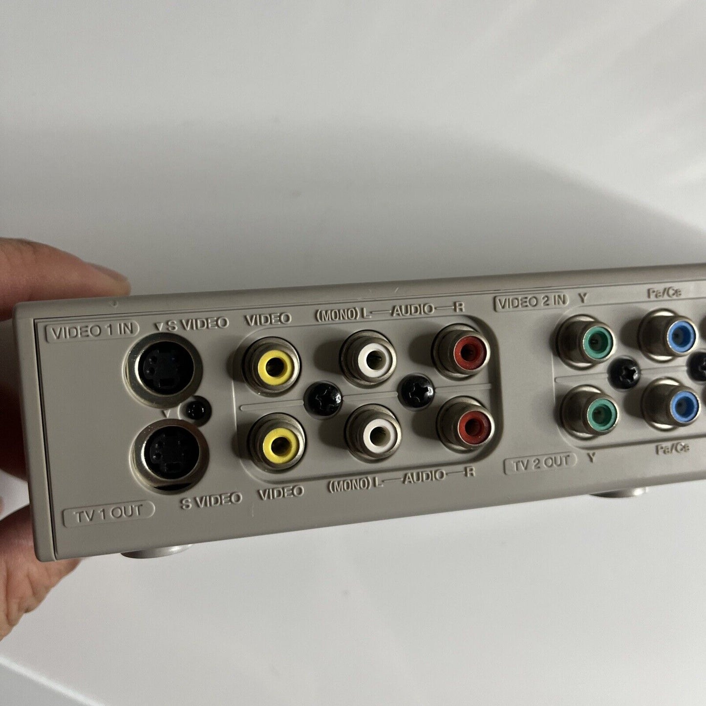 Sony Signal Interface Unit 1:2 Switch AV Switcher RCA S-Video Component IFU-HS1