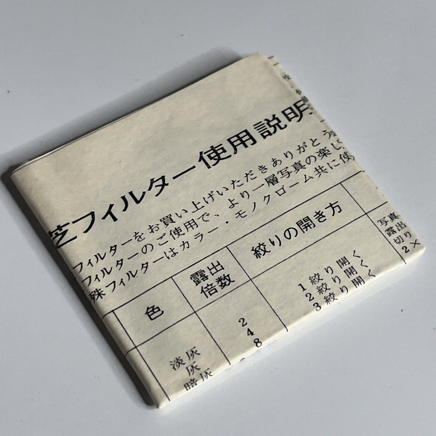 Toshiba Filter 58mm Close Up Lens CU No. 3 Made in Japan