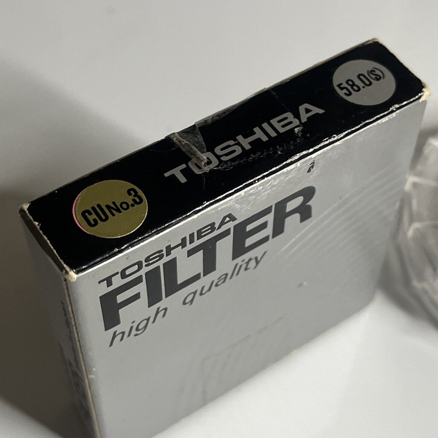Toshiba Filter 58mm Close Up Lens CU No. 3 Made in Japan