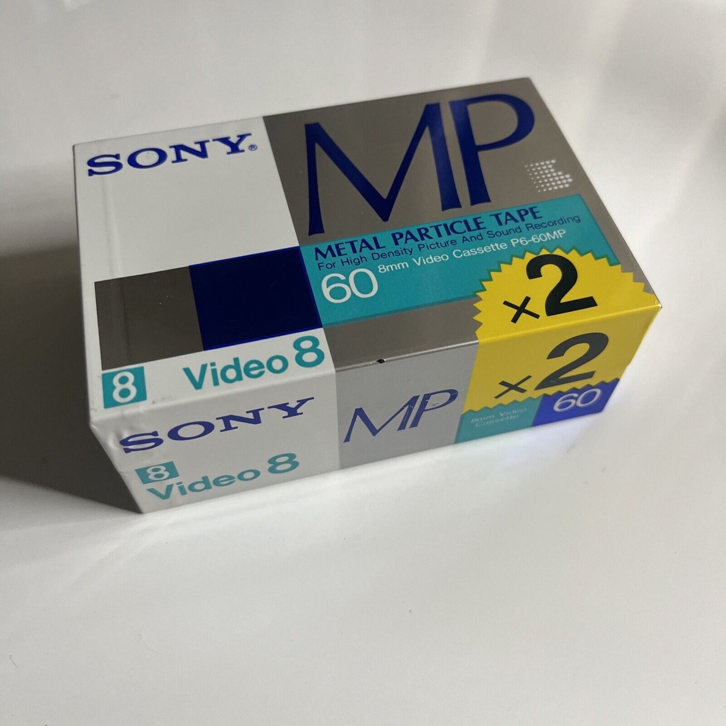 Sony Video 8 mm Video Cassette X2 MP 60 Minutes Made in Japan  NEW Sealed