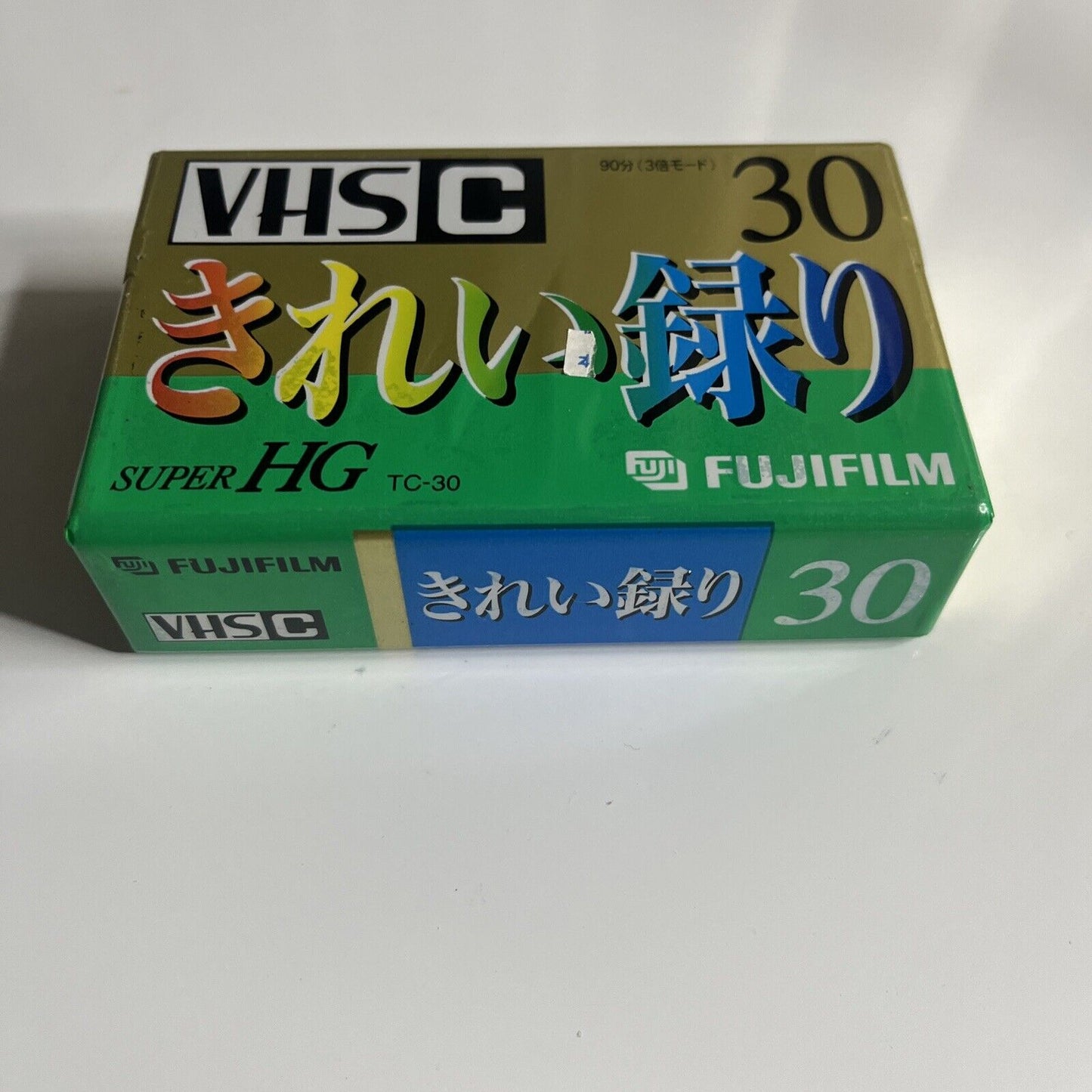 Fujifilm VHS-C Super HG 30 Cassette Tape Made in Japan  NEW Sealed