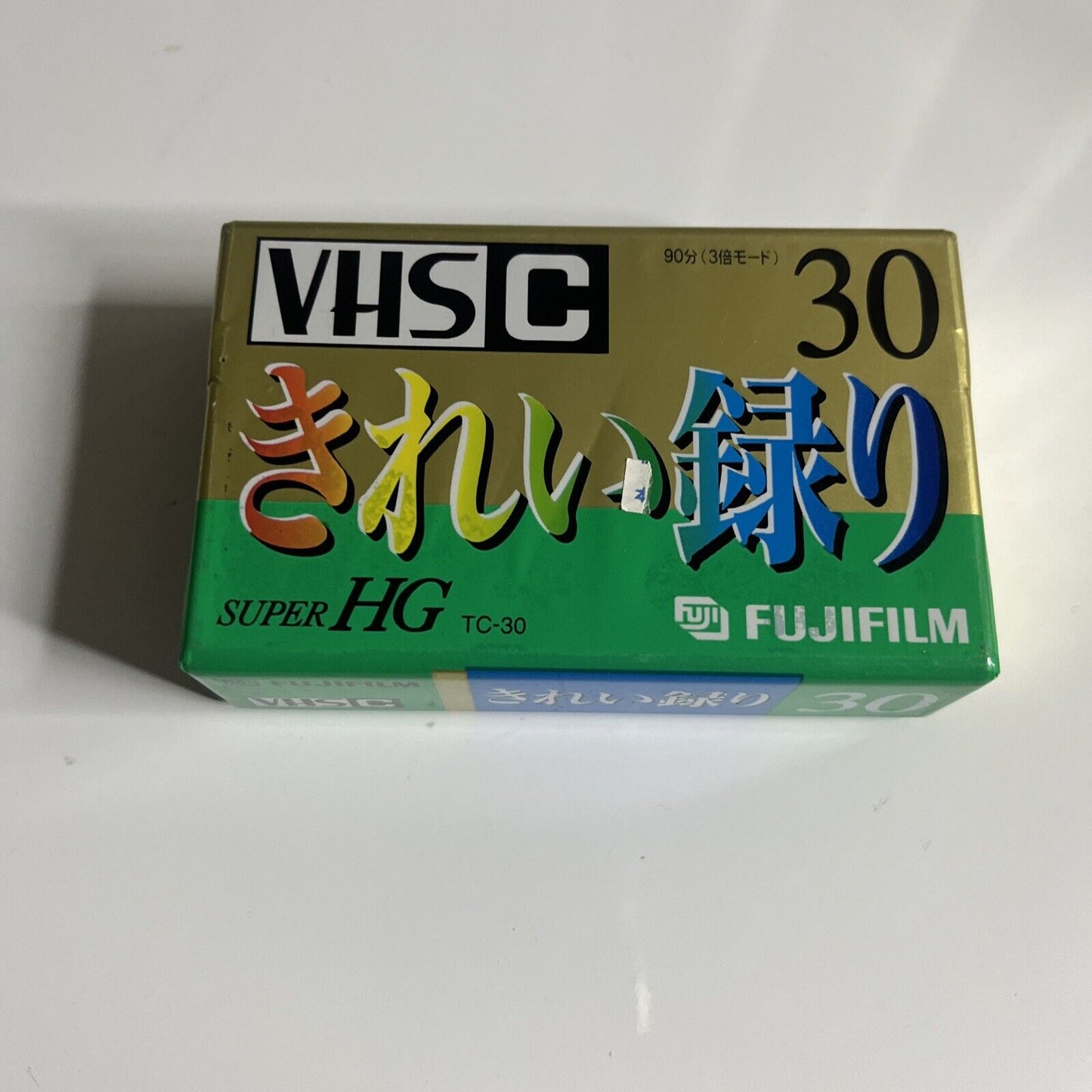 Fujifilm VHS-C Super HG 30 Cassette Tape Made in Japan  NEW Sealed