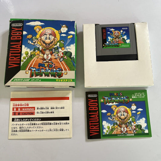Mario Tennis  Nintendo Virtual Boy JAPAN Version Game Complete