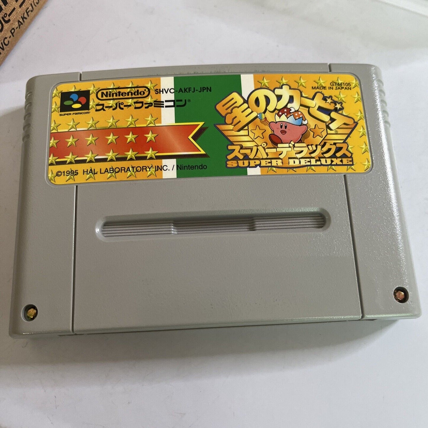 Hoshi no Kirby Super Deluxe Nintendo Super Famicom SNES NTSC-J JAPAN Complete