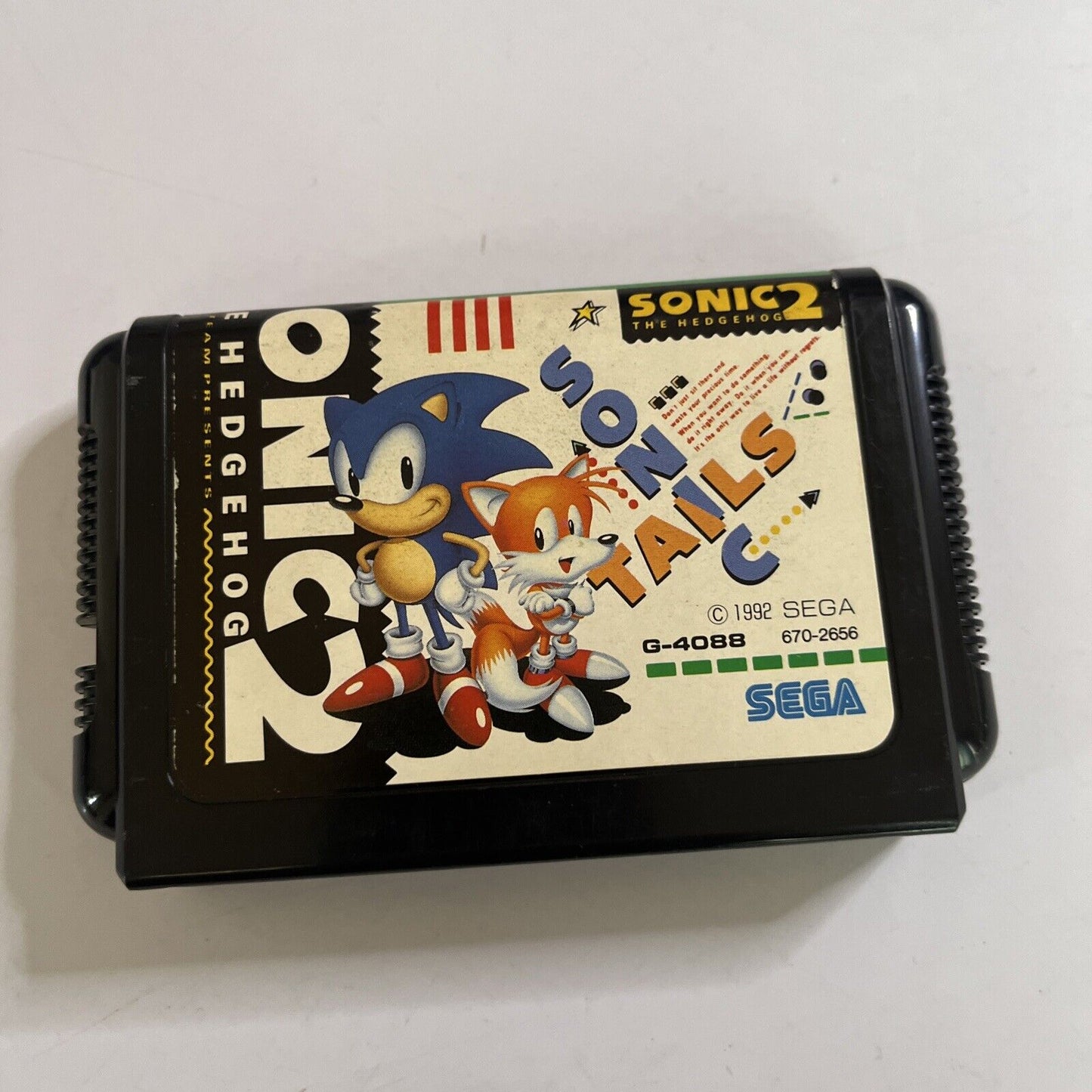 Sonic the Hedgehog 2  Sega Mega Drive MD NTSC-J JAPAN Game Complete