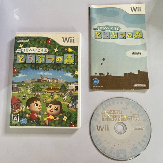 Animal Crossing: City Folk  Nintendo Wii NTSC-J JAPAN Game Complete